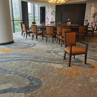 Tapis Axminster Tapis en laine résistant au feu à usage commercial, tapis de salle de banquet Axmister résistant au feu pour hôtel 5 étoiles