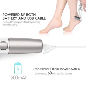电动足部去角质器足部修甲器去角质研磨器 2 档速度 IPX4 防水 <span class=keywords><strong>7</strong></span> 个功能符合人体工程学 - Product Image 2