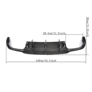 Difusor de Parachoques Trasero para <span class=keywords><strong>Mercedes</strong></span>-<span class=keywords><strong>Benz</strong></span> <span class=keywords><strong>Clase</strong></span> <span class=keywords><strong>C</strong></span> W204 C63 AMG C300 Sport Sedan <span class=keywords><strong>Coupé</strong></span> 2012-2014, Fibra de Carbono / FRP - Product Image 6