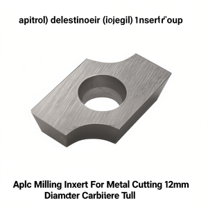 Inserto de fresado Ttake Aplc para corte de metales, herramienta de carburo de 12 mm de diámetro - Product Image 2