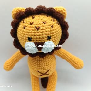 ของเล่นรูปสัตว์น่ารักโครเชต์สำหรับเด็ก,ของขวัญสำหรับเด็กบ้านสำหรับเด็กเฟรมยิมสำหรับตกแต่ง - Product Image 3