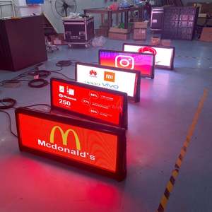 2025 mỏng hơn p2.5 ngoài trời đầy đủ màu sắc LED hiển thị hai mặt taxi mái signage Top Màn hình quảng cáo cho xe buýt và xe tải - Product Image 4