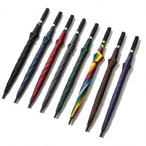 Paraguas de Golf Recto de Apertura Automática de Fibra de Carbono de Alta Calidad, Resistente al Viento, con Logotipo Impreso, Personalizado para Promociones y Eventos - Product Image 4