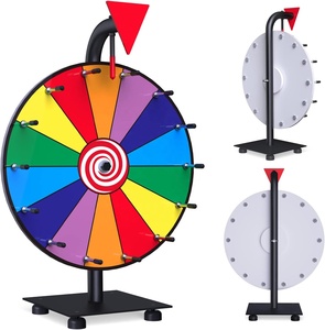 Nuova ruota a premi rotante personalizzata da tavolo montata a parete ruota per filatura pesante modificabile - Product Image 1