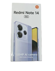 Redmi <span class=keywords><strong>Note</strong></span> 14 5G Versione Globale <span class=keywords><strong>8</strong></span>+256GB Cellulare Originale Ultra 6,67'' Caricabatterie da 45W IP64 - Product Image 1