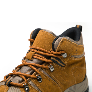 Costruzione traspirante protezione industriale in pelle alla moda flip fur steel toe work <span class=keywords><strong>scarpe</strong></span> <span class=keywords><strong>antinfortunistiche</strong></span> da uomo - Product Image 4