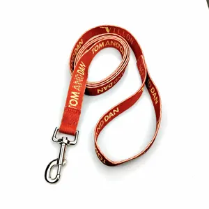Customized Personalized Polyester Lanyard Bolt Pet Dog/Cat collar with Adjustable buckle eco friendly pet dog neck tool