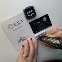 DEF Color VVS GRA-zertifizierte synthetische weiße Moissanite-Steine im Diamant schliff Farblos