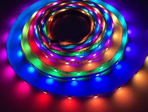 CE RoHS FCC <span class=keywords><strong>PSE</strong></span> Phê Duyệt 30LED/M WS2813B SMD5050 Kỹ Thuật Số Ma Thuật RGB LED Linh Hoạt Dải Ánh Sáng Nguồn - Product Image 3