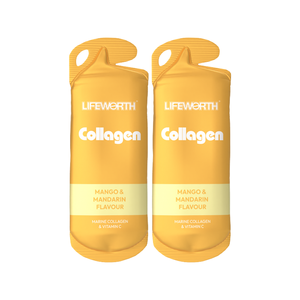 LIFEWORTH Hydrolyzed Marine Liquid Collagen Peptide Supplements Biotin CoQ10 Vitamin C Adult Use Skin Hydrating Hair Skin Nail