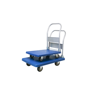 <span class=keywords><strong>300kg</strong></span> गोदाम Foldable ट्राली/गाड़ी के लिए मंच ट्राली उपकरण 60*90cm - Product Image 2