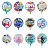 Ballons ronds en aluminium colorés de 18 pouces, en forme de cœur, pour la saint-valentin, demande de mariage, décoration de fête, vente en gros
