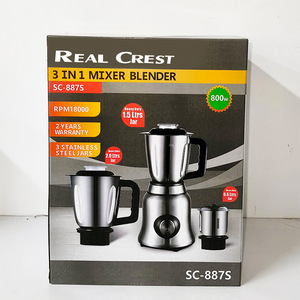 Vente en gros d'usine, <span class=keywords><strong>mixeur</strong></span>-blender-presse-agrumes multifonctionnel 3 en 1 en acier inoxydable, 2 L, 800 W - Product Image 2