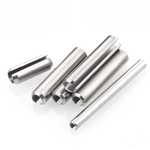 DIN1481 201 304 316 <span class=keywords><strong>goupille</strong></span> à ressort <span class=keywords><strong>cylindrique</strong></span> élastique fendue en acier inoxydable SUS316 - Product Image 1