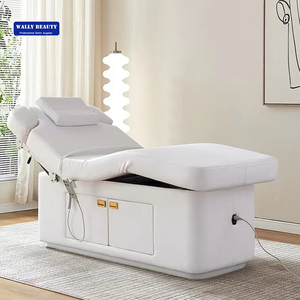 <span class=keywords><strong>Table</strong></span> <span class=keywords><strong>de</strong></span> <span class=keywords><strong>massage</strong></span> plate électrique réglable et stationnaire pour <span class=keywords><strong>esthéticienne</strong></span> professionnelle la plus confortable <span class=keywords><strong>de</strong></span> Wally Beauty - Product Image 3