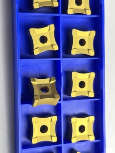 Ống bên ngoài scarfing chèn snmg15 snmg25 cacbua vonfram chèn để loại bỏ hạt Hàn trong sản xuất ống thép - Product Image 5