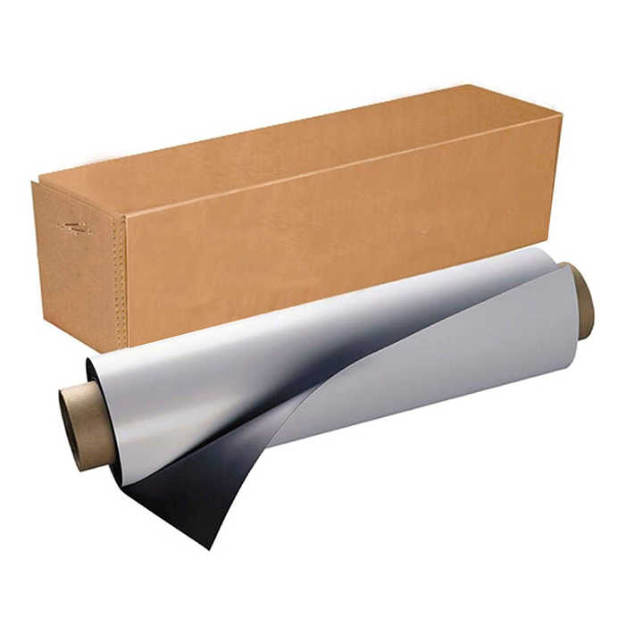 Large Printable Soft Rubber Roll White PVC Ferrite Industrial