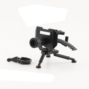 Figura de Soldado Militar en Miniatura, <span class=keywords><strong>Arma</strong></span> del Ejército, Ametralladora Gatling M2, Bloques de Construcción de Juguete, Segunda Guerra Mundial - Product Image 5