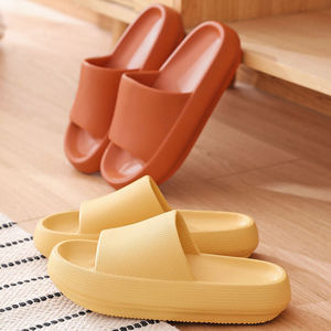 2023 Net Red Men's Women's slippers Thick Bottom Platform for Womens Beach Sandals <strong>Orange</strong> Custom Slipper Kids <strong>Slides</strong> with Box - Product Image 1