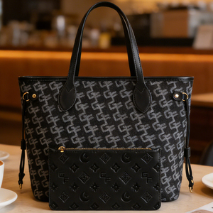 Bolso Tote de Moda para Mujer, Bolso de Hombro de Gran Capacidad, Bolso Tote para el Trabajo Diario con Bolsa Adicional - Product Image 2