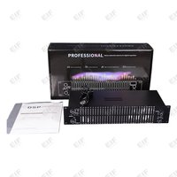 Égaliseur graphique professionnel EQ312 2U DSP numérique analogique hybride 31 bandes, stéréo 2 canaux, indicateur de spectre LED, réduction de bruit intégrée