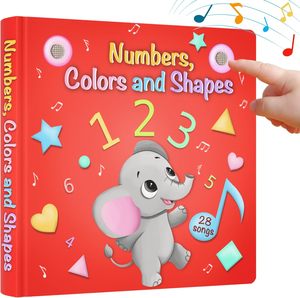 28 livres musicaux de comptage préférés <span class=keywords><strong>pour</strong></span> les tout-petits, 28 livres musicaux à boutons - Product Image 1