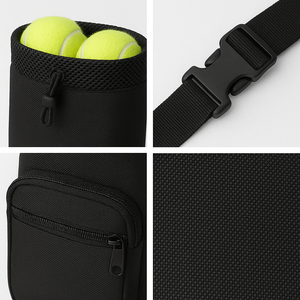 กระเป๋าคาดเอวใส่ลูกเทนนิสแบบพกพา |   กระเป๋าฝึกซ้อมกีฬากันน้ำ 600D อ็อกซ์ฟอร์ด |   กระเป๋าคาดเอวสำหรับเก็บลูกบอลกลางแจ้ง - Product Image 2