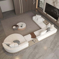 Meilleures ventes - Canapé en forme de L moderne à trois places avec rembourrage en mousse et structure en bois, idéal pour les appartements, les hôtels, les hôpitaux et les salons