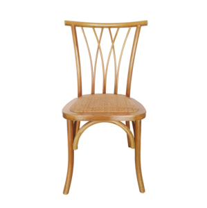 Chaise de banquet en bois durable de style fermier classique <span class=keywords><strong>pour</strong></span> adultes, avec dossier en W - Product Image 4