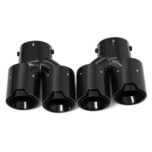 Punta de escape de acero inoxidable pulido a espejo de 1.5 mm de grosor para las series 3/5/6 (M6 X5 X3 X6 1 2 3 <span class=keywords><strong>4</strong></span> 5 6) - Product Image 4