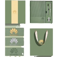 Logo imprimé cahier réunion d'affaires bloc-notes journal de travail stylo lecteur
