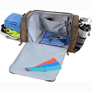 Muestra Gratuita de Bolsa de Viaje Multifuncional con Mochila y Bolsa de Gimnasio Impermeable de Gran Capacidad Expandible - Product Image 3