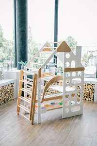 Marco de escalada Montessori para niños, juego interior, gimnasio, guardería, gimnasio de escalada móvil para niños pequeños - Product Image 4