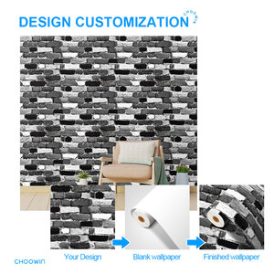 Cuộn giấy dán tường trang trí hình caro, kiểu dán và bóc hình học, trang trí tường nhà, có thể tùy chỉnh - Product Image 3