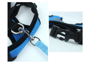 Diskon besar perlengkapan hewan peliharaan Neoprene harnes anjing kalung Polyester <span class=keywords><strong>Harness</strong></span> anjing disesuaikan rompi hewan peliharaan berjalan <span class=keywords><strong>Harness</strong></span> Set penggunaan luar ruangan - Product Image 5