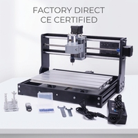 Mini routeur CNC 3018 Pro 500W, machine de gravure laser à diode, acrylique, bois, cuir, plastique, papier, DXF, cadeaux personnalisés