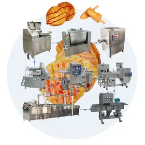 OCEAN Großhandel Small Patty Moulder Battering Stärke Ehemalige Maschine Chicken Nugget Process Line