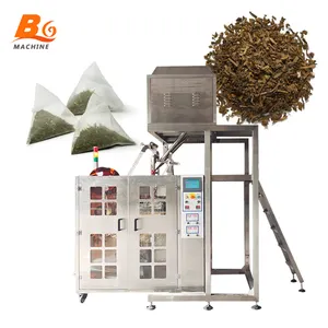 Automatic Small Business Paper Tea Bag Packaging Machine MDP Pyramids Tea Bag Packing Machine