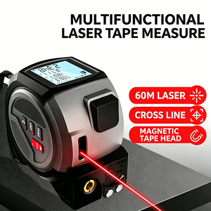 Télémètre laser multifonctionnel 3 en 1, portée 60 m, pour la construction et l'<span class=keywords><strong>immobilier</strong></span> - Product Image 4