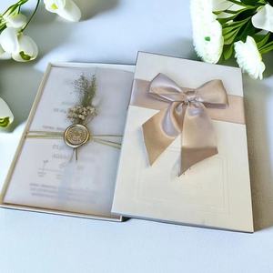 Invitations de mariage givrées <span class=keywords><strong>d</strong></span>écoupées au laser personnalisées de luxe en plexiglas impression UV <span class=keywords><strong>carte</strong></span> <span class=keywords><strong>d</strong></span>'<span class=keywords><strong>invitation</strong></span> de mariage en acrylique avec boîte - Product Image 3