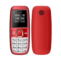 Mini Teléfono Inteligente BM200 con Pantalla de 0.66 Pulgadas, MT6261D, GSM Quad Band, Teléfono Móvil de Bolsillo con Teclado, Doble SIM para Personas Mayores y Estudiantes