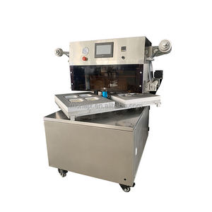 Machine d'emballage <span class=keywords><strong>sous</strong></span> <span class=keywords><strong>vide</strong></span> automatique | 4 plateaux scellant les aliments cuits machines d'emballage <span class=keywords><strong>sous</strong></span> <span class=keywords><strong>vide</strong></span> en peau - Product Image 3