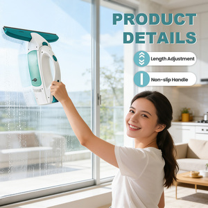เครื่องทำความสะอาดกระจกไฟฟ้าแบบพกพาประ<span class=keywords><strong>ส</strong></span>ิทธิภาพสูง เครื่องดูดฝุ่นทำความ<span class=keywords><strong>ส</strong></span>ะอาดกระจกสำหรับบ้านและรถยนต์ - Product Image 2