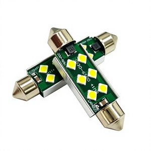 Luz de lectura LED Festoon 3030 6SMD Canbus de 20V-50V, luz de posición blanca natural de 3W para matrícula, luz de estacionamiento, luz de techo y luz de mapa. - Product Image 4
