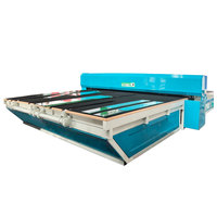 Mesa de corte de vidrio laminado CNC automática grande de 3660*2440mm, Material de construcción, maquinaria de corte de vidrio a la venta