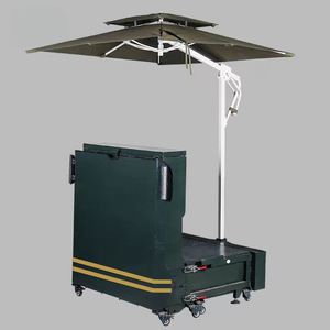 Portable Folding Guard Booth 1500mm x 1250mm x 680mm Aluminum Frame For Outdoor Use - Product Image 2