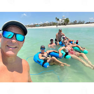 Opblaasbare waterstoel, hangmat, zwembadstoel, ovaal, speelgoed voor volwassenen, tieners, strandfeest - Product Image 5