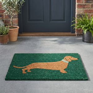PVC Backed Coir <b>Mat</b> Machine Made Medium Thickness Solid Color Durable Anti Slip Washable Eco-Friendly Modern Outdoor Indoor Home - Product Image 3