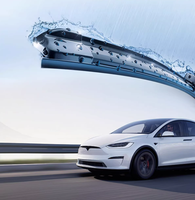 Essuie-glace de pare-brise à lame carrée pour voiture, compatible Lincoln 2016 et Ford Focus