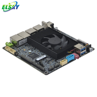ELSKY NANO6E NANO-ITX 2xLAN 3xLAN 4xLAN Kleines Motherboard Unterstützung Intel Elkhart Lake Celeron J6412 Motherboard mit CPU und RAM